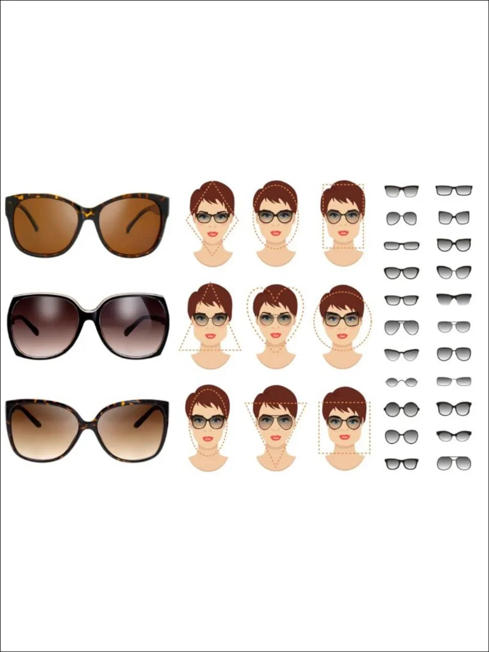 Jackie O Cat Eye Butterfly Polarized Sunglasses UV Protection Full Frame